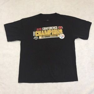 Pittsburgh Steelers 2008 AFC Champs Reebok T-Shirt